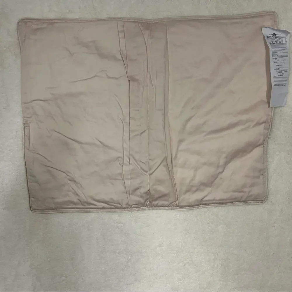 Pottery Barn Tencel Comforter Standard Pillow Sham Cover Rosewater Pink / Beige